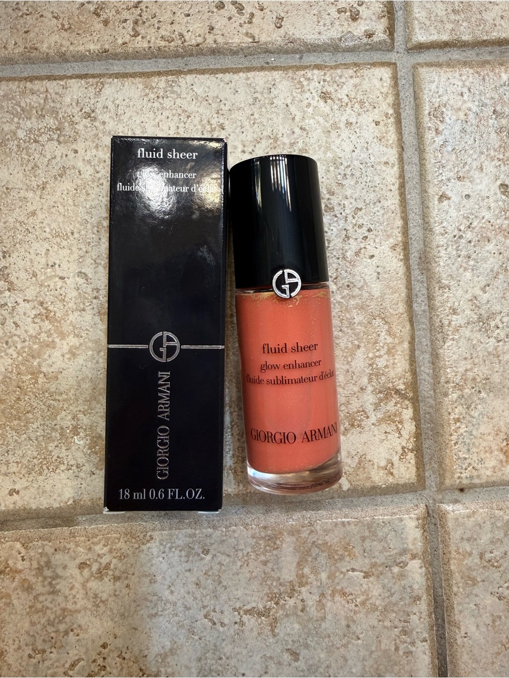 Giorgio Armani Fluid Sheer Glow Enhancer - Peachy Coral